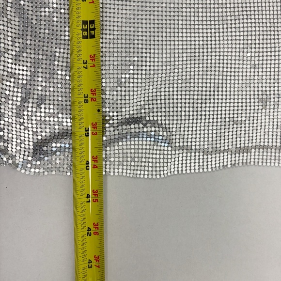 Lovers and Friends Sascha Maxi Skirt in Silver Size XL - Picture 13 of 13